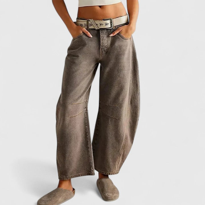 Rain | Comfortable Wide-Leg Trousers