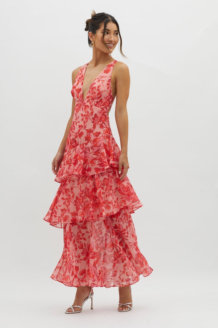 Taviana | Sophisticated Midi Dress