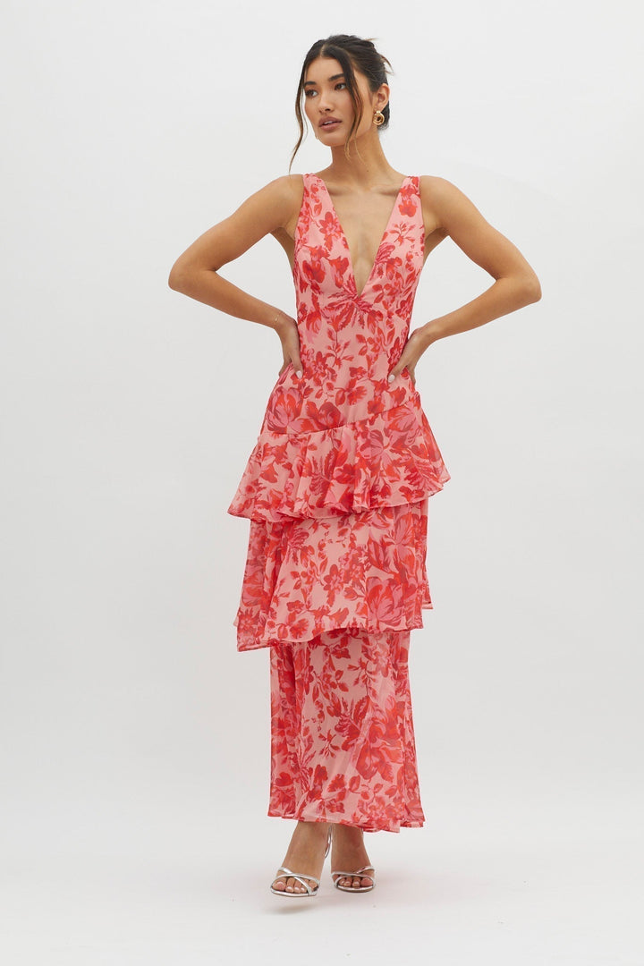 Taviana | Sophisticated Midi Dress