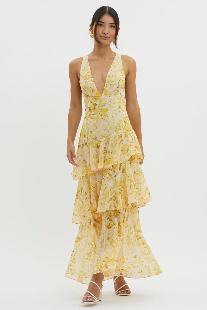 Taviana | Sophisticated Midi Dress