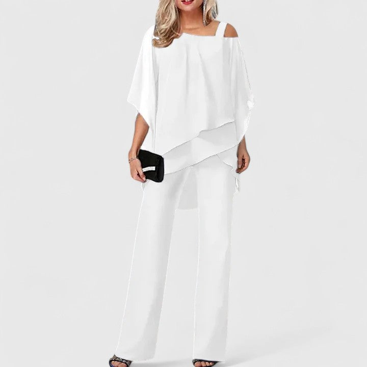 Serenity | Elegant Two-Piece Trouser Set