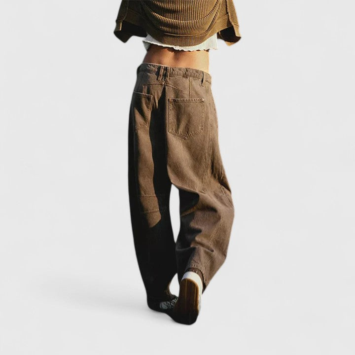 Rain | Comfortable Wide-Leg Trousers