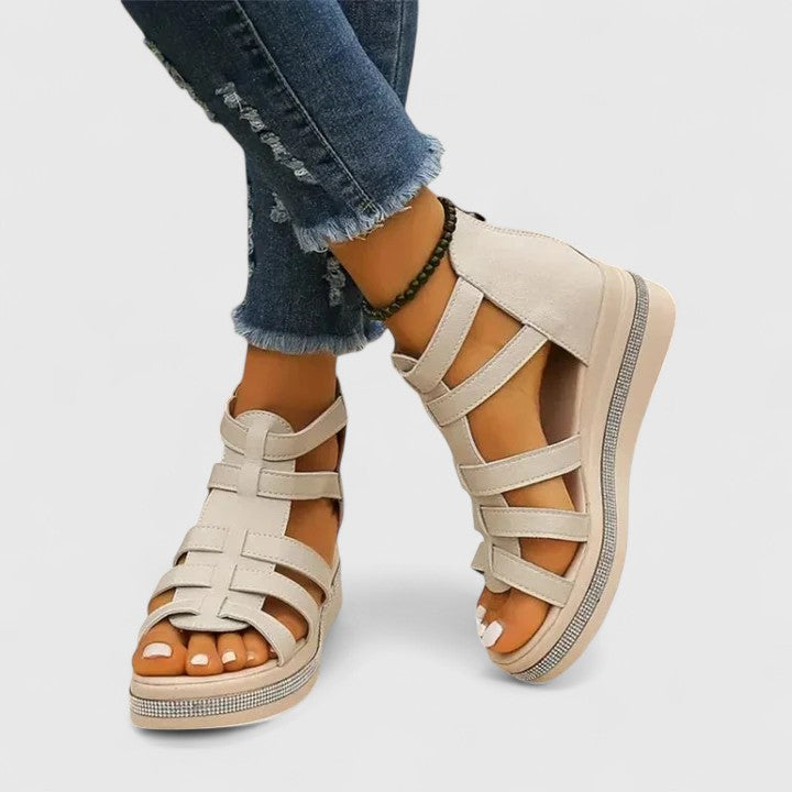 Kendall | Orthopaedic Strass Sandals